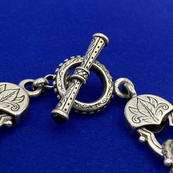 Sterling Silver Konstantino Toggle Bracelet - Picture 2 of 4